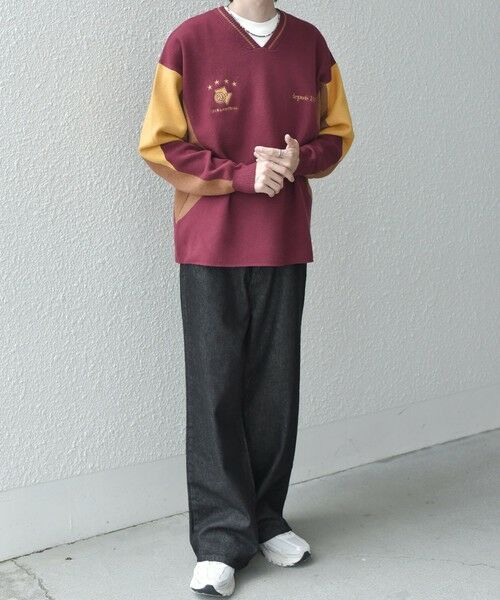 SHIPS / シップス ニット・セーター | SHIPS any: 〈手洗い可能〉ダブルジャガード ゲームシャツ ニット◇ | 詳細14