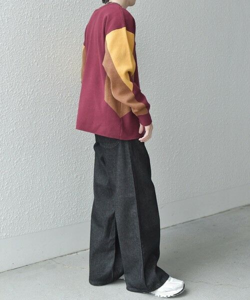 SHIPS / シップス ニット・セーター | SHIPS any: 〈手洗い可能〉ダブルジャガード ゲームシャツ ニット◇ | 詳細15