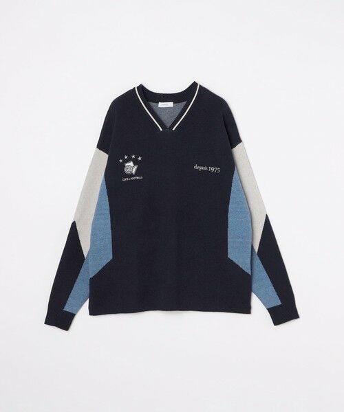 SHIPS / シップス ニット・セーター | SHIPS any: 〈手洗い可能〉ダブルジャガード ゲームシャツ ニット◇ | 詳細26