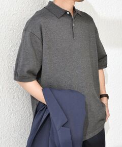 SHIPS / シップス ポロシャツ | SHIPS any:〈接触冷感〉ハイゲージ リネンミックス サマー ニット ポロシャツ 25SS◇