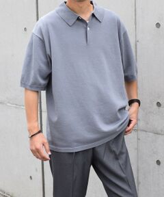 SHIPS / シップス ポロシャツ | SHIPS any:〈接触冷感〉ハイゲージ リネンミックス サマー ニット ポロシャツ 25SS◇