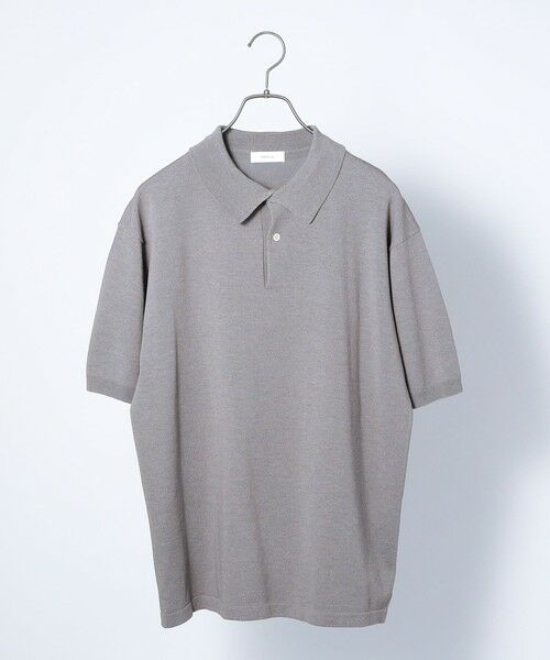 SHIPS / シップス ポロシャツ | SHIPS any:〈接触冷感〉ハイゲージ リネンミックス サマー ニット ポロシャツ 25SS◇ | 詳細6