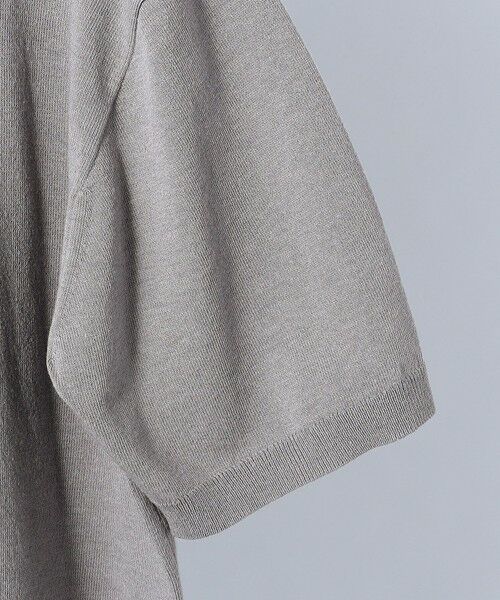 SHIPS / シップス ポロシャツ | SHIPS any:〈接触冷感〉ハイゲージ リネンミックス サマー ニット ポロシャツ 25SS◇ | 詳細9