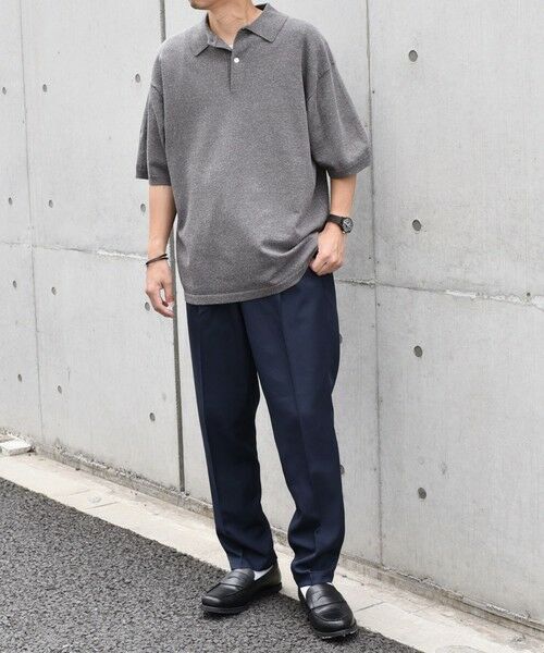 SHIPS / シップス ポロシャツ | SHIPS any:〈接触冷感〉ハイゲージ リネンミックス サマー ニット ポロシャツ 25SS◇ | 詳細13