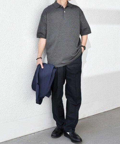 SHIPS / シップス ポロシャツ | SHIPS any:〈接触冷感〉ハイゲージ リネンミックス サマー ニット ポロシャツ 25SS◇ | 詳細19