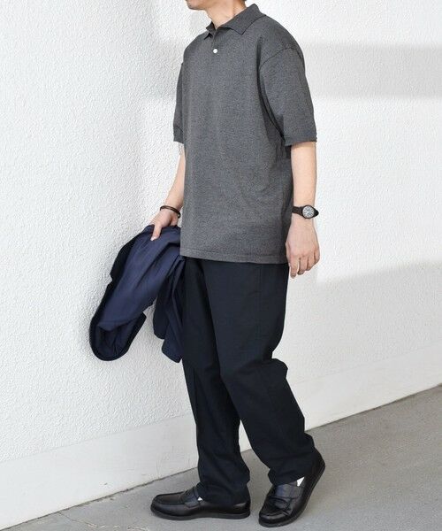 SHIPS / シップス ポロシャツ | SHIPS any:〈接触冷感〉ハイゲージ リネンミックス サマー ニット ポロシャツ 25SS◇ | 詳細20