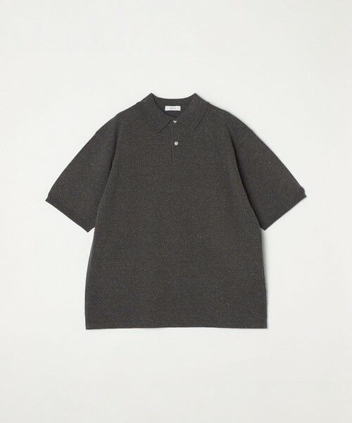 SHIPS / シップス ポロシャツ | SHIPS any:〈接触冷感〉ハイゲージ リネンミックス サマー ニット ポロシャツ 25SS◇ | 詳細24