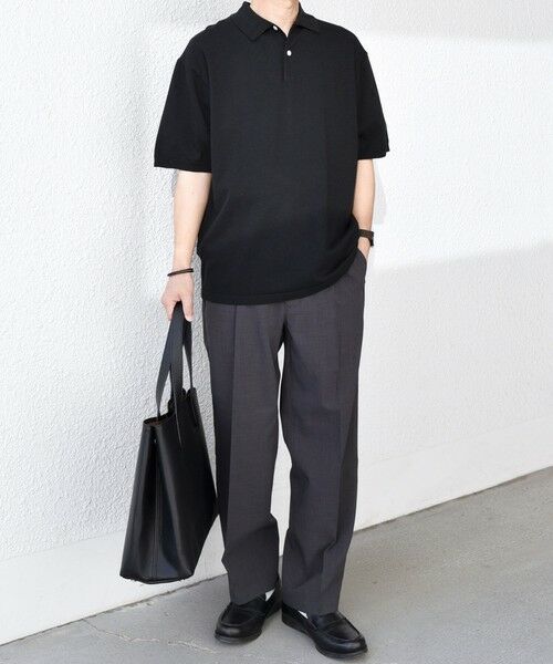 SHIPS / シップス ポロシャツ | SHIPS any:〈接触冷感〉ハイゲージ リネンミックス サマー ニット ポロシャツ 25SS◇ | 詳細26