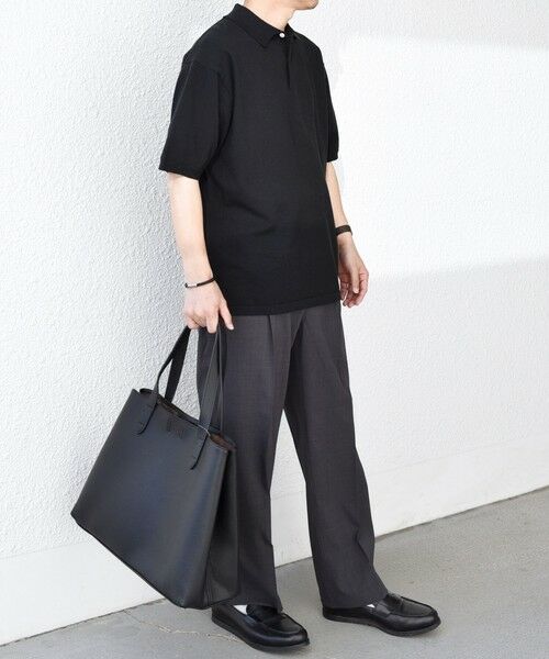 SHIPS / シップス ポロシャツ | SHIPS any:〈接触冷感〉ハイゲージ リネンミックス サマー ニット ポロシャツ 25SS◇ | 詳細27