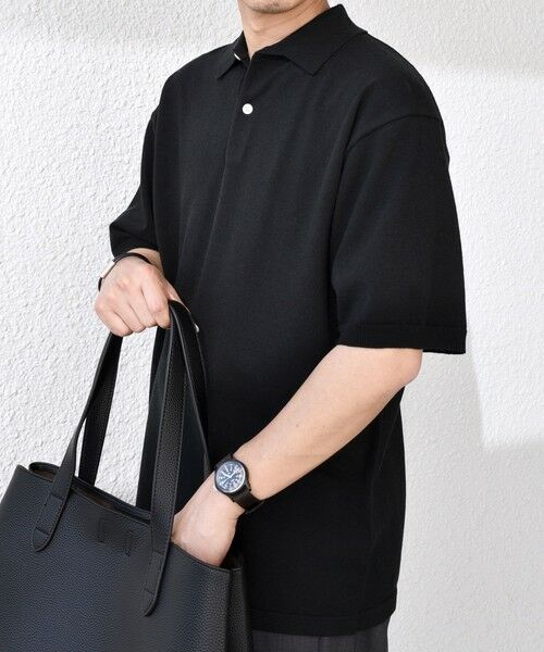 SHIPS / シップス ポロシャツ | SHIPS any:〈接触冷感〉ハイゲージ リネンミックス サマー ニット ポロシャツ 25SS◇ | 詳細29