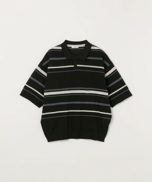 SHIPS / シップス ポロシャツ | SHIPS any:〈手洗い可能〉リネンミックス ハイゲージ ニット スキッパー ポロシャツ◆ | 詳細24
