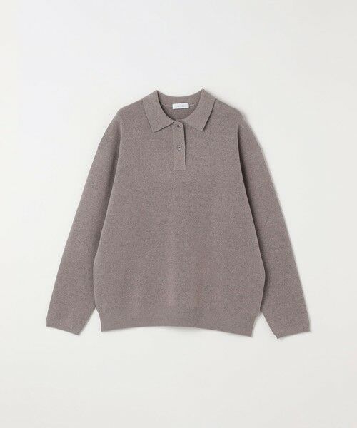 SHIPS / シップス ニット・セーター | SHIPS any:〈手洗い可能〉ハイゲージ ミラノリブ ブラッシュド リラックス ニット ポロ◇ | 詳細6
