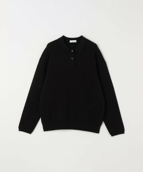 SHIPS / シップス ニット・セーター | SHIPS any:〈手洗い可能〉ハイゲージ ミラノリブ ブラッシュド リラックス ニット ポロ◇ | 詳細24