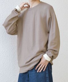 SHIPS / シップス ニット・セーター | SHIPS any:〈手洗い可能〉マシュマロ タッチ クルーネック ニット◇
