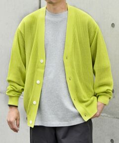 SHIPS / シップス カーディガン・ボレロ | SHIPS any: 〈洗濯機可能〉シアー ニット Vネック ボタン カーディガン◇