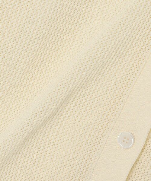 SHIPS / シップス カーディガン・ボレロ | SHIPS any: 〈洗濯機可能〉シアー ニット Vネック ボタン カーディガン◇ | 詳細8