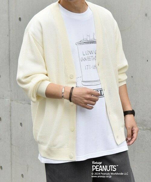 SHIPS / シップス カーディガン・ボレロ | SHIPS any: 〈洗濯機可能〉シアー ニット Vネック ボタン カーディガン◇ | 詳細6