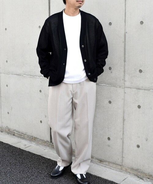 SHIPS / シップス カーディガン・ボレロ | SHIPS any: 〈洗濯機可能〉シアー ニット Vネック ボタン カーディガン◇ | 詳細13