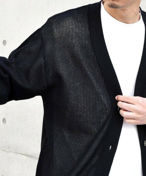 SHIPS / シップス カーディガン・ボレロ | SHIPS any: 〈洗濯機可能〉シアー ニット Vネック ボタン カーディガン◇ | 詳細19