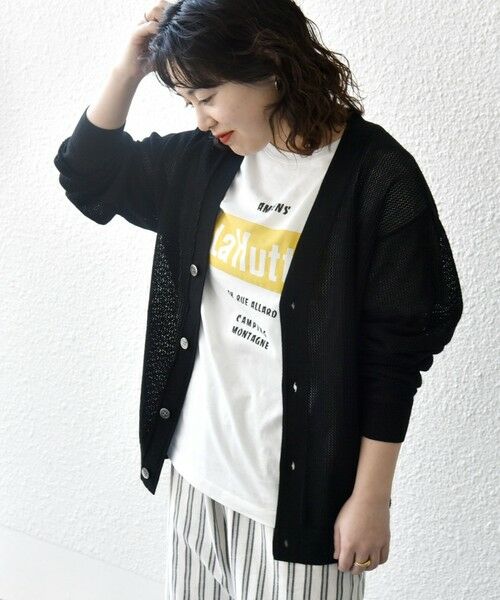 SHIPS / シップス カーディガン・ボレロ | SHIPS any: 〈洗濯機可能〉シアー ニット Vネック ボタン カーディガン◇ | 詳細10