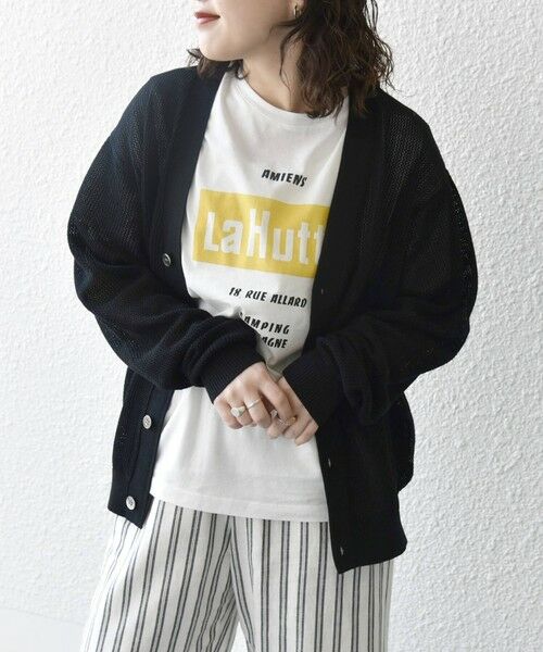 SHIPS / シップス カーディガン・ボレロ | SHIPS any: 〈洗濯機可能〉シアー ニット Vネック ボタン カーディガン◇ | 詳細11