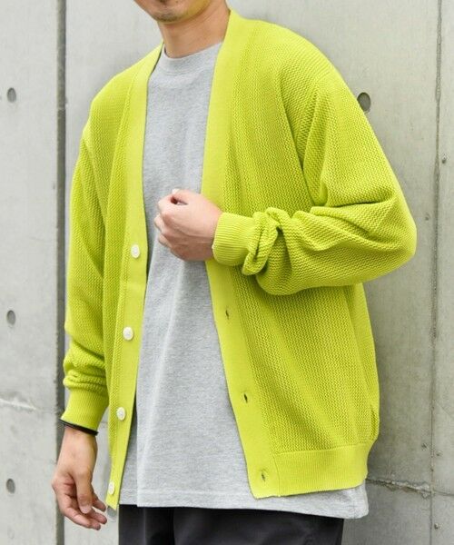 SHIPS / シップス カーディガン・ボレロ | SHIPS any: 〈洗濯機可能〉シアー ニット Vネック ボタン カーディガン◇ | 詳細25