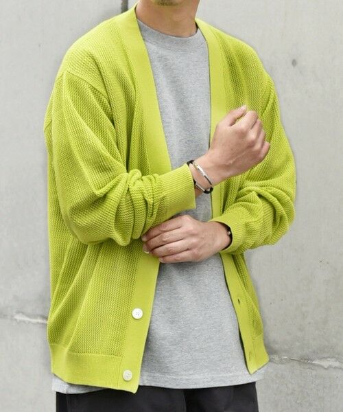 SHIPS / シップス カーディガン・ボレロ | SHIPS any: 〈洗濯機可能〉シアー ニット Vネック ボタン カーディガン◇ | 詳細27