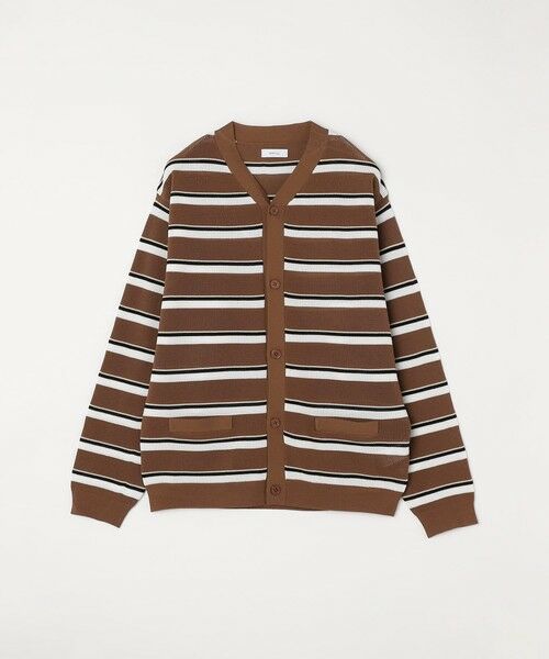 SHIPS / シップス カーディガン・ボレロ | SHIPS any: 〈手洗い可能・軽量〉 シャロー Vネック スポンディッシュ カーディガン◇ | 詳細8