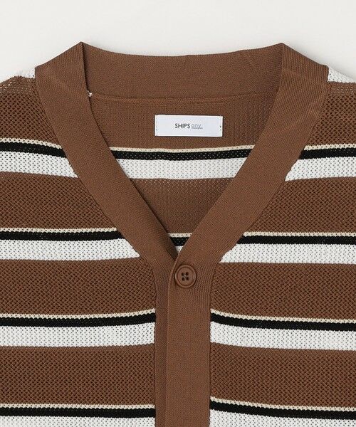 SHIPS / シップス カーディガン・ボレロ | SHIPS any: 〈手洗い可能・軽量〉 シャロー Vネック スポンディッシュ カーディガン◇ | 詳細9