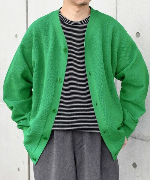 SHIPS / シップス カーディガン・ボレロ | SHIPS any: 〈手洗い可能・軽量〉 シャロー Vネック スポンディッシュ カーディガン◇ | 詳細18