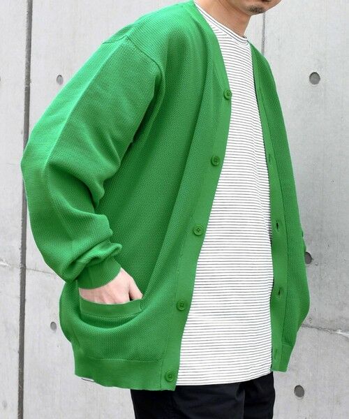 SHIPS / シップス カーディガン・ボレロ | SHIPS any: 〈手洗い可能・軽量〉 シャロー Vネック スポンディッシュ カーディガン◇ | 詳細19