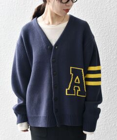 SHIPS / シップス カーディガン・ボレロ | 【SHIPS any別注】sports wear:〈手洗い可能〉レタード ニット カーディガン◇