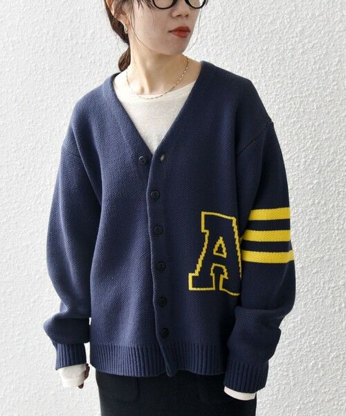 SHIPS / シップス カーディガン・ボレロ | 【SHIPS any別注】sports wear:〈手洗い可能〉レタード ニット カーディガン◇ | 詳細21