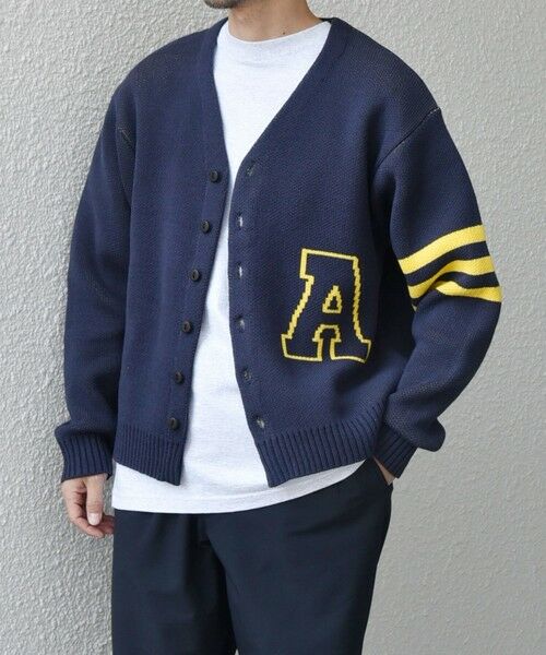 SHIPS / シップス カーディガン・ボレロ | 【SHIPS any別注】sports wear:〈手洗い可能〉レタード ニット カーディガン◇ | 詳細25