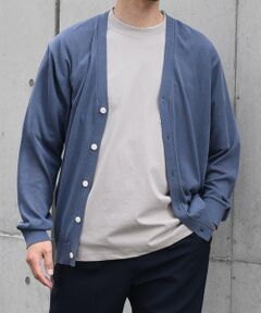 SHIPS / シップス カーディガン・ボレロ | SHIPS any:〈手洗い可能〉ハイゲージ リネンミックス サマーニット カーディガン 25SS◇