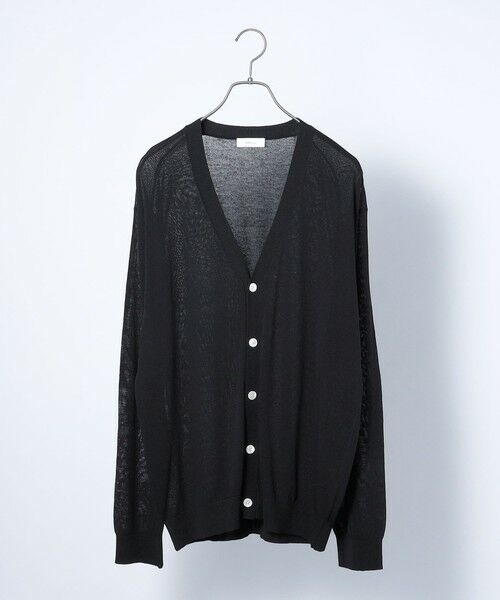 SHIPS / シップス カーディガン・ボレロ | SHIPS any:〈手洗い可能〉ハイゲージ リネンミックス サマーニット カーディガン 25SS◇ | 詳細14