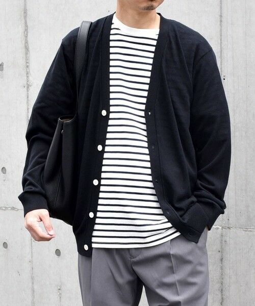 SHIPS / シップス カーディガン・ボレロ | SHIPS any:〈手洗い可能〉ハイゲージ リネンミックス サマーニット カーディガン 25SS◇ | 詳細10