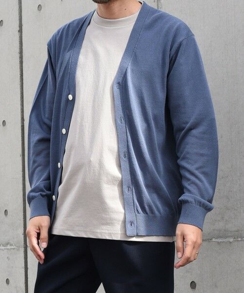 SHIPS / シップス カーディガン・ボレロ | SHIPS any:〈手洗い可能〉ハイゲージ リネンミックス サマーニット カーディガン 25SS◇ | 詳細17
