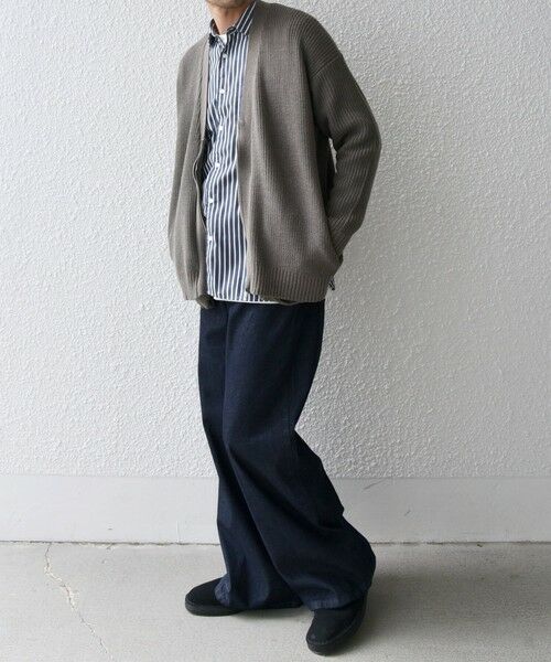 SHIPS / シップス カーディガン・ボレロ | SHIPS any:〈手洗い可能〉畦編み ドライバーズ Vネック ショート ジップ カーディガン◇ | 詳細2