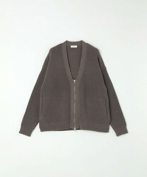 SHIPS / シップス カーディガン・ボレロ | SHIPS any:〈手洗い可能〉畦編み ドライバーズ Vネック ショート ジップ カーディガン◇ | 詳細6