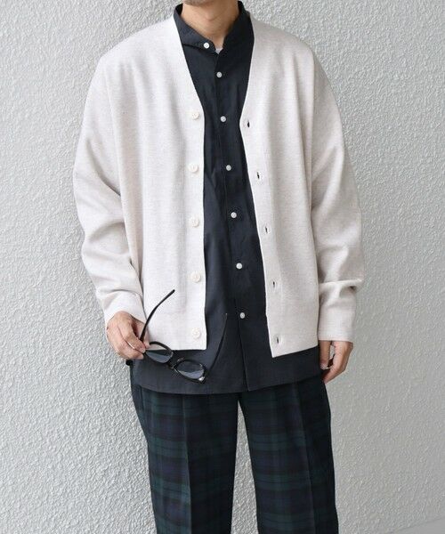 SHIPS / シップス カーディガン・ボレロ | SHIPS any: 〈手洗い可能〉 ハーフミラノリブ Vネック ニット カーディガン◇ | 詳細3