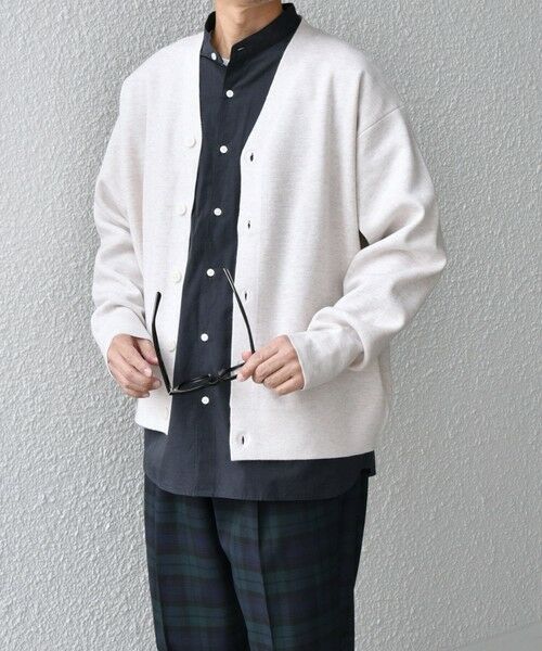 SHIPS / シップス カーディガン・ボレロ | SHIPS any: 〈手洗い可能〉 ハーフミラノリブ Vネック ニット カーディガン◇ | 詳細4