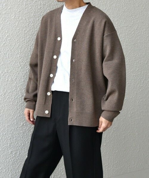 SHIPS / シップス カーディガン・ボレロ | SHIPS any: 〈手洗い可能〉 ハーフミラノリブ Vネック ニット カーディガン◇ | 詳細28