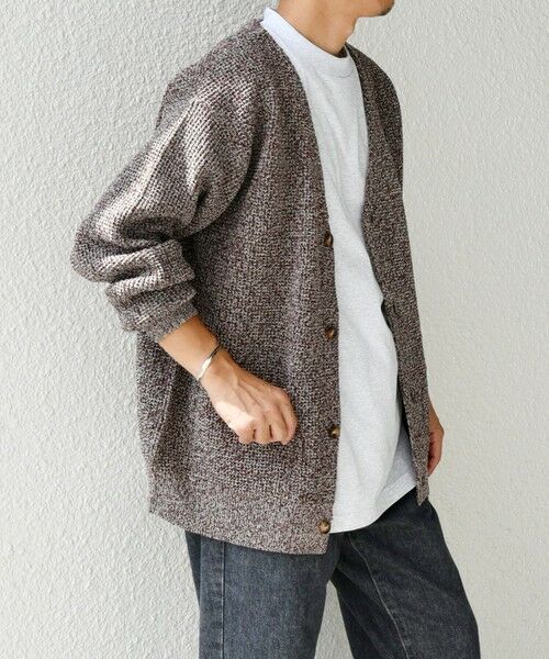 SHIPS / シップス カーディガン・ボレロ | SHIPS any: 〈手洗い可能〉メランジ カラー ミックス リラックス カーディガン◇ | 詳細4