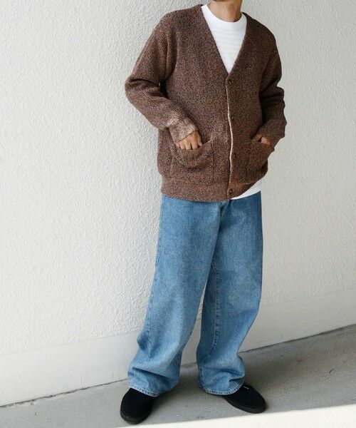 SHIPS / シップス カーディガン・ボレロ | SHIPS any: 〈手洗い可能〉メランジ カラー ミックス リラックス カーディガン◇ | 詳細8