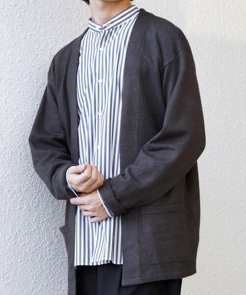 SHIPS / シップス カーディガン・ボレロ | SHIPS any:〈手洗い可能〉マシュマロ タッチ ニット ノーボタン カーディガン◇ | 詳細11