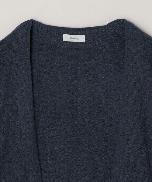 SHIPS / シップス カーディガン・ボレロ | SHIPS any:〈手洗い可能〉マシュマロ タッチ ニット ノーボタン カーディガン◇ | 詳細21
