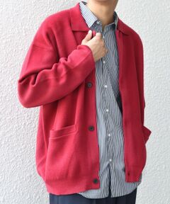 SHIPS / シップス カーディガン・ボレロ | SHIPS any:〈手洗い可能〉ハイゲージ ミラノリブ ブラッシュド ニット ポロ カーディガン◇