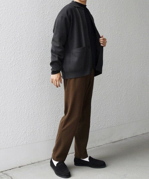 SHIPS / シップス カーディガン・ボレロ | SHIPS any:〈手洗い可能〉ハイゲージ ミラノリブ ブラッシュド ニット ポロ カーディガン◇ | 詳細2