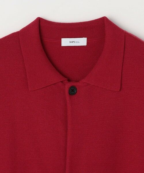 SHIPS / シップス カーディガン・ボレロ | SHIPS any:〈手洗い可能〉ハイゲージ ミラノリブ ブラッシュド ニット ポロ カーディガン◇ | 詳細14